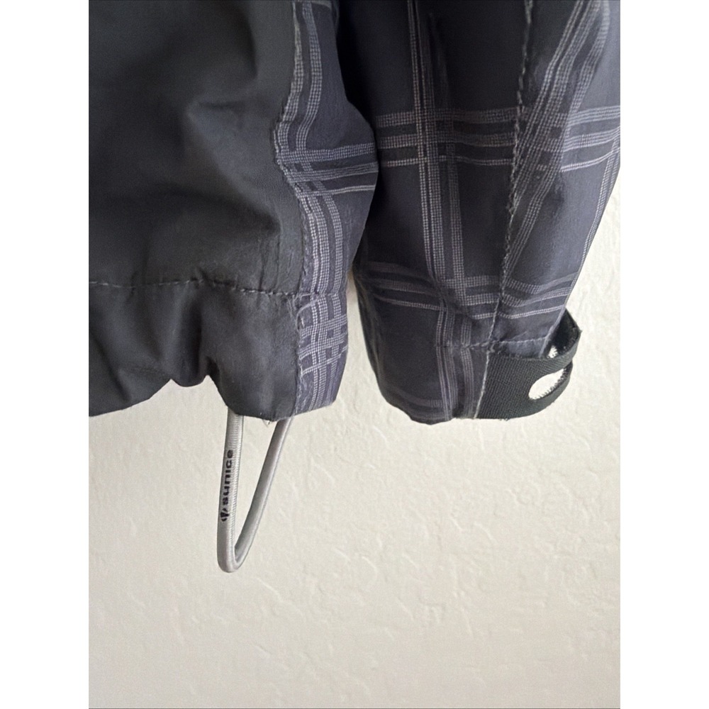 Sunice XL Black Plaid Typhoon Raincoat Jacket Windbreaker Golf Waterproof Shell - Picture 5 of 10